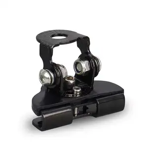 Universal Engine Hood Clamp Side Mount Bracket, Adjustable Pillar Hood Mount Holder for LED Work Light, Spot Light Offroad Driving Lamp, Heavy Duty Car Engine Hood Edge Installation Support Bracket for Truck SUV ATV Off Road Vehicle Accessories