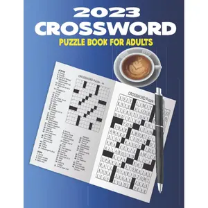 Crosswords Puzzle Book for Adults: book for adults , fun and relaxing crossword activity for Seniors & Teens , +100 pages with Solution Paperback – November 10, 2022