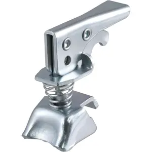 25194 Posi-Lock Coupler Replacement Latch for 2-Inch Trailer Hitch Ball, CLEAR ZINC