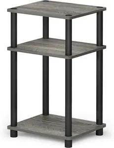 Just 3-Tier Turn-N-Tube End Table