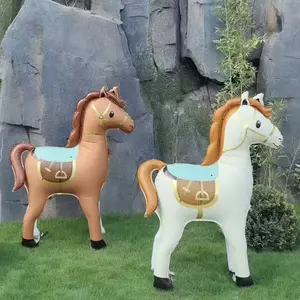 Standing Horse Balloon Decoration, Party Atmosphere Decor, Event Gift Prop, Indoor Outdoor Room Decoration, 58 Inch Racehorse Shape