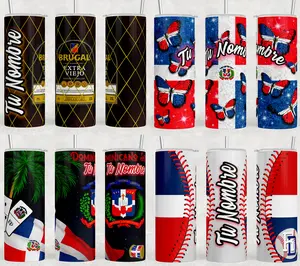 Tumbler Dominicano Personalizado con tu Nombre! 20oz