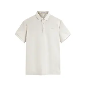 Peacebird Men's Embroidered Polo Shirt