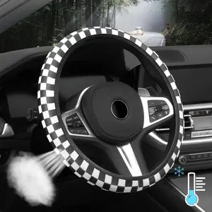 Car Steering Wheel Cover, Non-slip Car Steering Wheel Protector, Universal Car Interior Decoration Accessories for Men and Women, Car Steering Wheel Insert Accessories