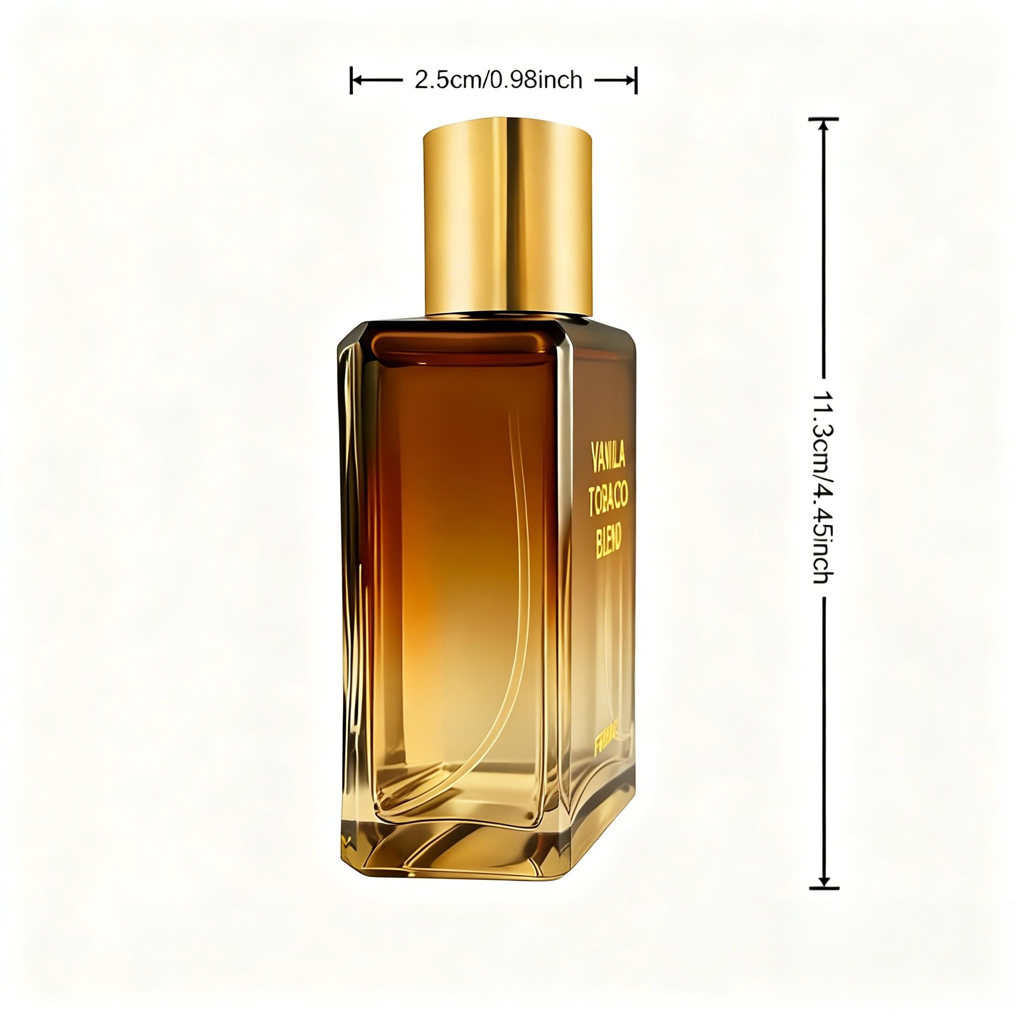 Versatile Men's Eau de Toilette | 3.4 oz of TobaccoVanilla Blend | Your Scent for the Office and Beyond | Travel-Friendly Spray Bottle Included