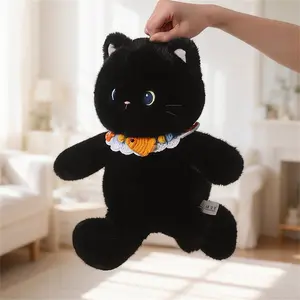 40cm Plush Cat Toy with Hood, Soft and Fluffy, Ideal Gift for Cat Lovers, Room Decor, Kids Birthday, Graduation, Wedding, Christmas