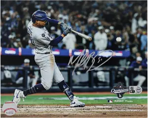 Mookie Betts Los Angeles Dodgers Autographed 2025 MLB World Series Champions 8" x 10" Photograph - Fanatics Authentic Certified