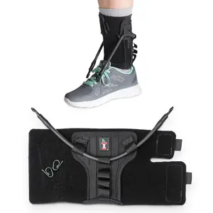 Core Products FootFlexor Foot Drop Brace - Soft Ankle Foot Orthosis (AFO) for Walking Support - Drop Foot Brace for Men & Women, XSmall/Small