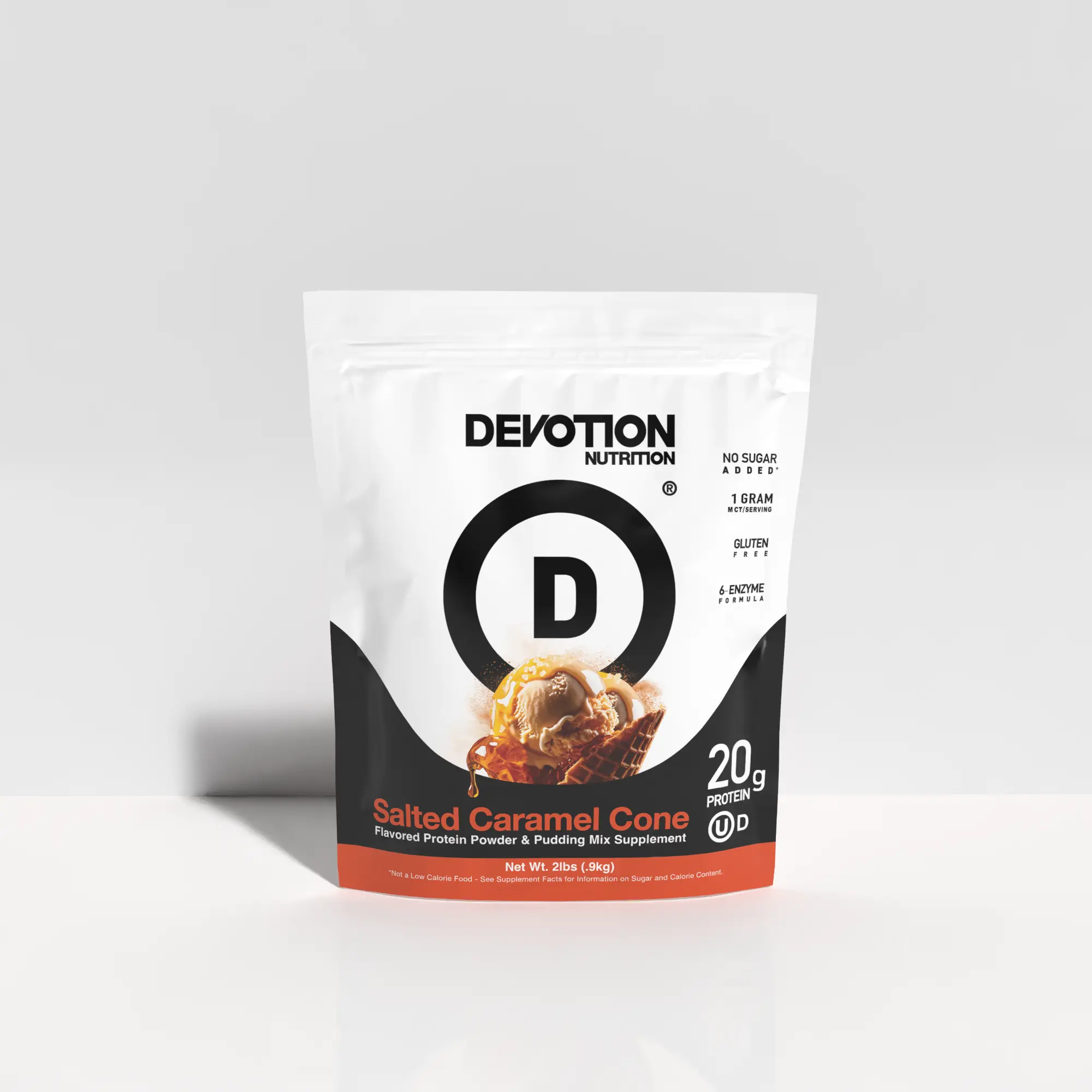 Salted Caramel Cone Flavor Protein Powder, 2lb
