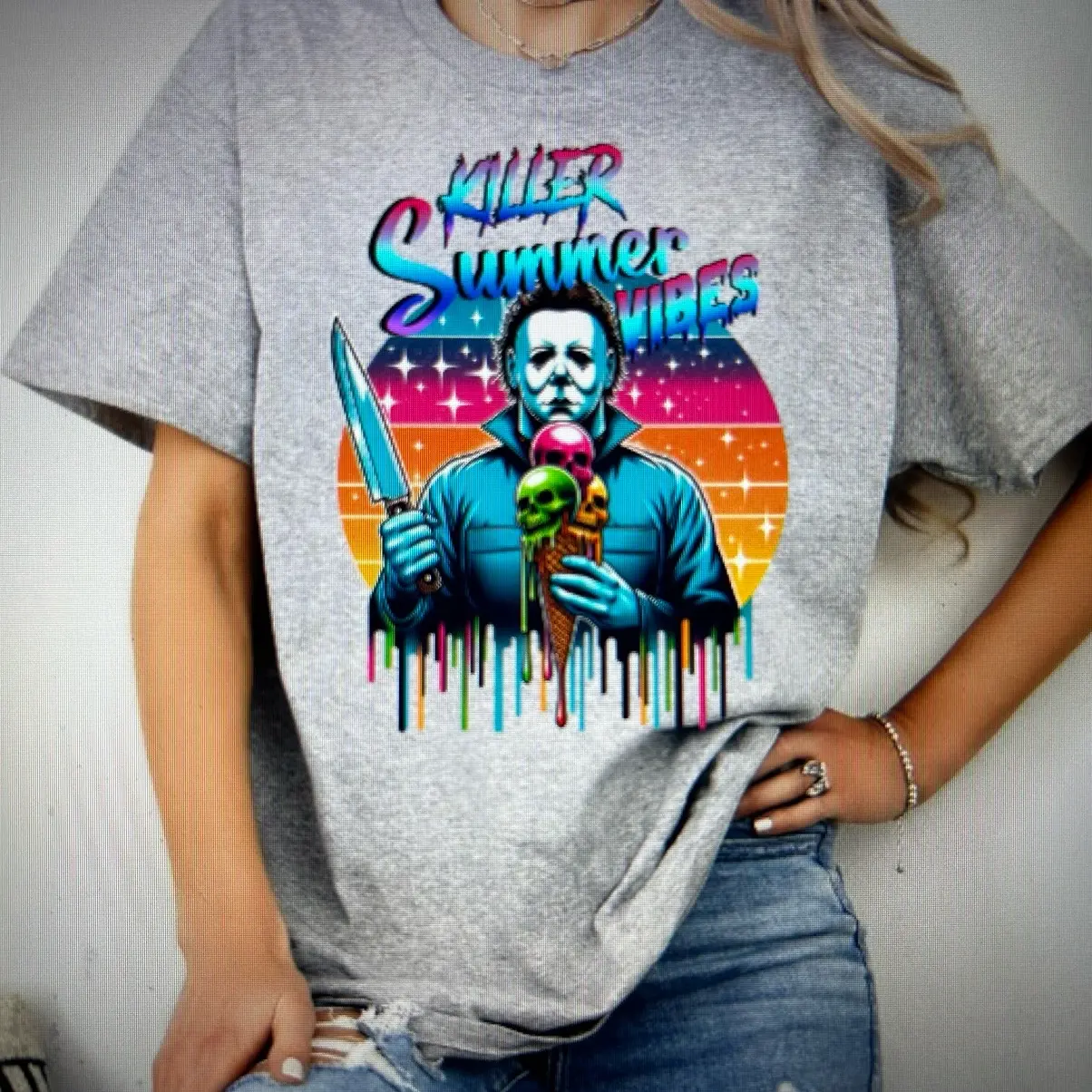 Mikey Summer Vibes Crew or Tee