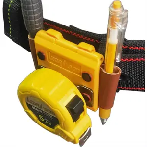 Tape Measure Holder with mini Tool Leather Holder, Tactical Cordless Tool Belt Clip Holder, Holster with Belt Clip Hook