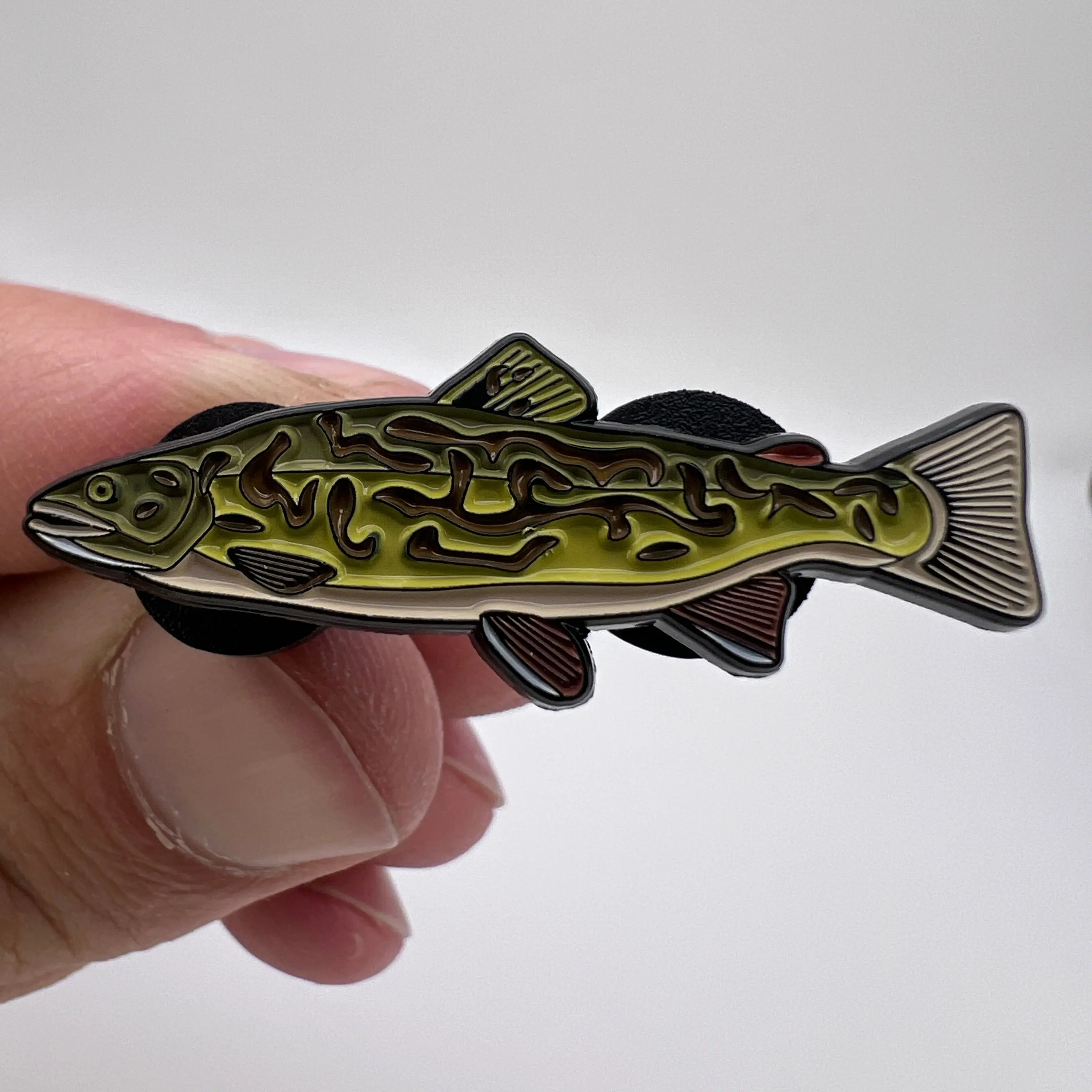 Tiger Trout - Fish Pin with Gift Box