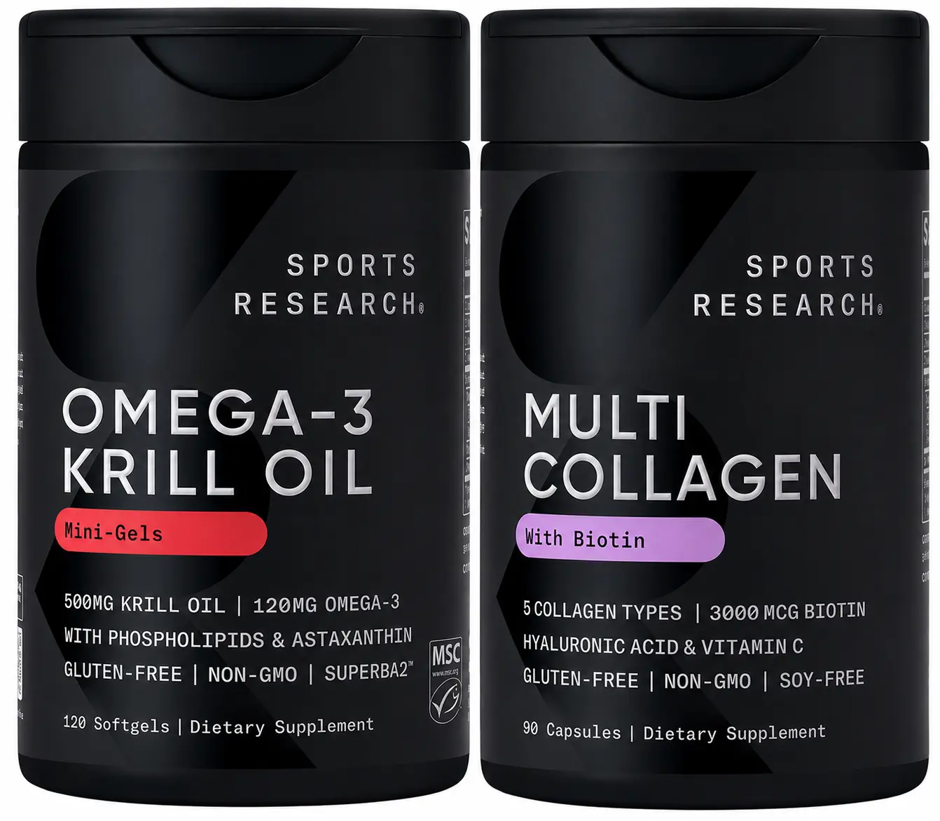 Multi Collagen w/Biotin + Krill Oil Bundle Multi Collagen w/Biotin + Krill Oil Bundle