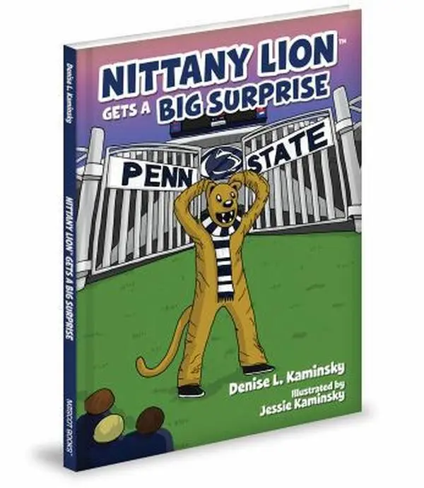 USED Book - Nittany Lion Gets a Big Surprise by Kaminsky, Denise (Hardcover) - english