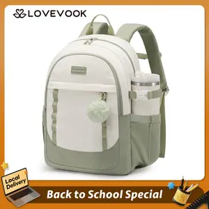 LOVEVOOK TikTokShopBacktoSchool School Backpack for Teen Girls, Backpack for School, Teen Backpacks for 8-16 Teenage, Lightweight Bag with Laptop Compartment, Cute Bookbag for Girls, Casual Travel Bookbag