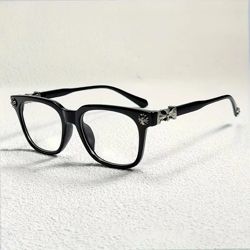 Vintage Trend Glasses Frames for Men Women Compact Fashion Eyewear 2025 Top Trending Fashion Eyeglasses with Decorative Accents