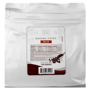 ChocZero Baking Chips, Milk, 20 oz (560 g)