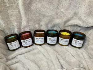 Winter Scented Wood Wick Candles | Gift | Bedroom | X-LARGE