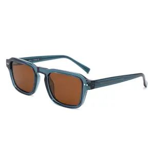 Retro Square Fashion Eyeglasses for Women Unisex Casual Sunglasses with UV400 Polarized Lenses Ideal for Parties Beach Vacations and Travel