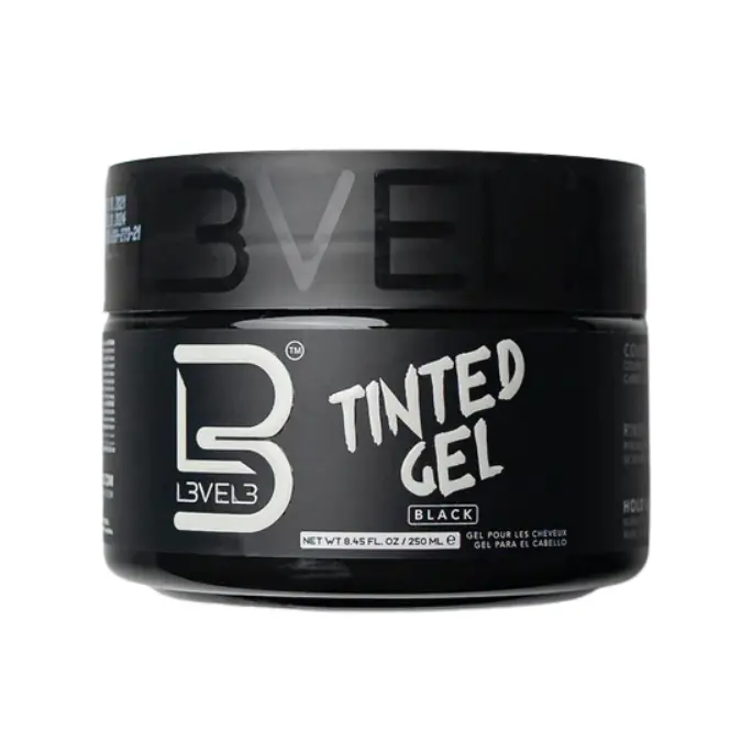L3VEL3 Fragrance-Infused Tinted Haircare Gel, 8.45oz, for Daily Hair Styling