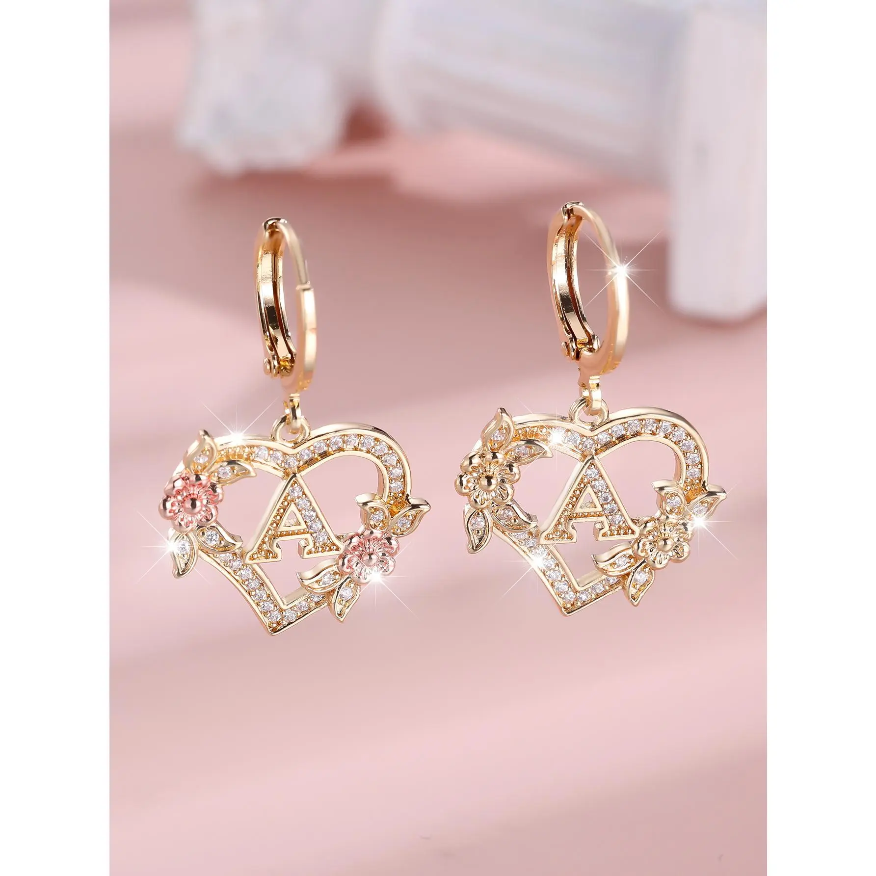 Gold+Rose Gold White Diamond A