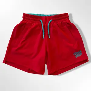 Essential Athletic Shorts – Red
