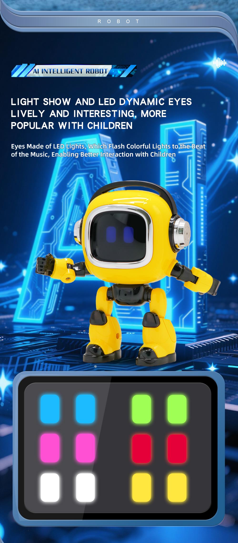 AI intelligent robot - intelligent voice companionship | A new type of children's artificial intelligence dialogue early education toy, loved by both boys and girls.