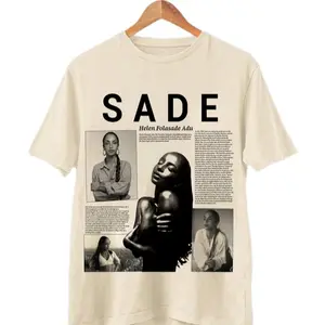 Sade Album T-shirt, Sade Retro Lyric Style Top Graphic Tee, Sade Album Unisex T-shirt, Gift For Fan