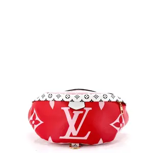 Pre-owned Louis Vuitton material Belt Bags Bum Bag Limited Edition Colored Monogram Giant by Rebag