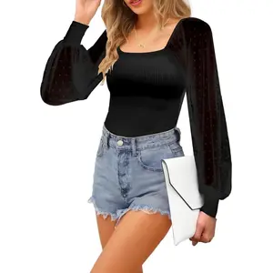 Womens Mesh Long Sleeve Shirts Casual Blouses Tops monica  lewinsky  blouse salish  matter  urban outfitters  top