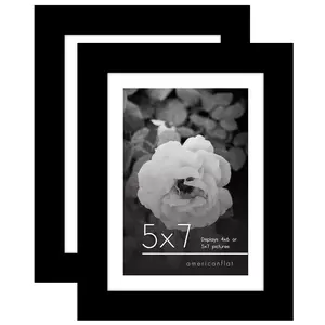 Americanflat Galleria Picture Frames | Set of 2 | With Mat | Acrylic