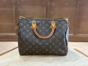 Pre-owned Louis Vuitton leather Mini Bags lv speedy30 handle bag