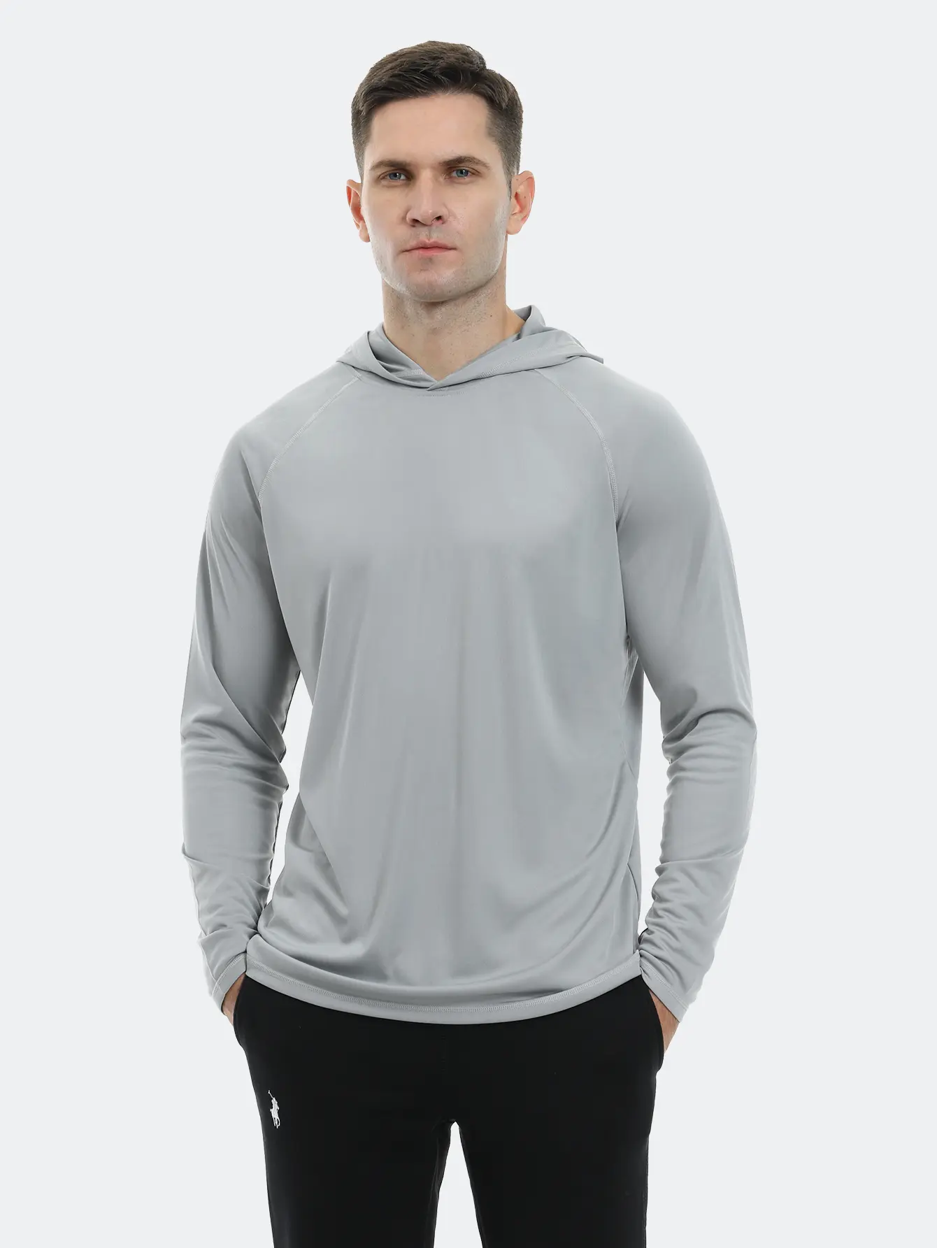 HOPLYNN Men's Athletic Hoodies Long Sleeve Fishing Shirts for Men Shirts Lightweight Rash Guards gym outfits workout tops gym shirts HOPLYNN Men's Athletic Hoodies Long Sleeve Fishing Shirts for Men Shirts Lightweight Rash Guards gym outfits workout tops gym shirts