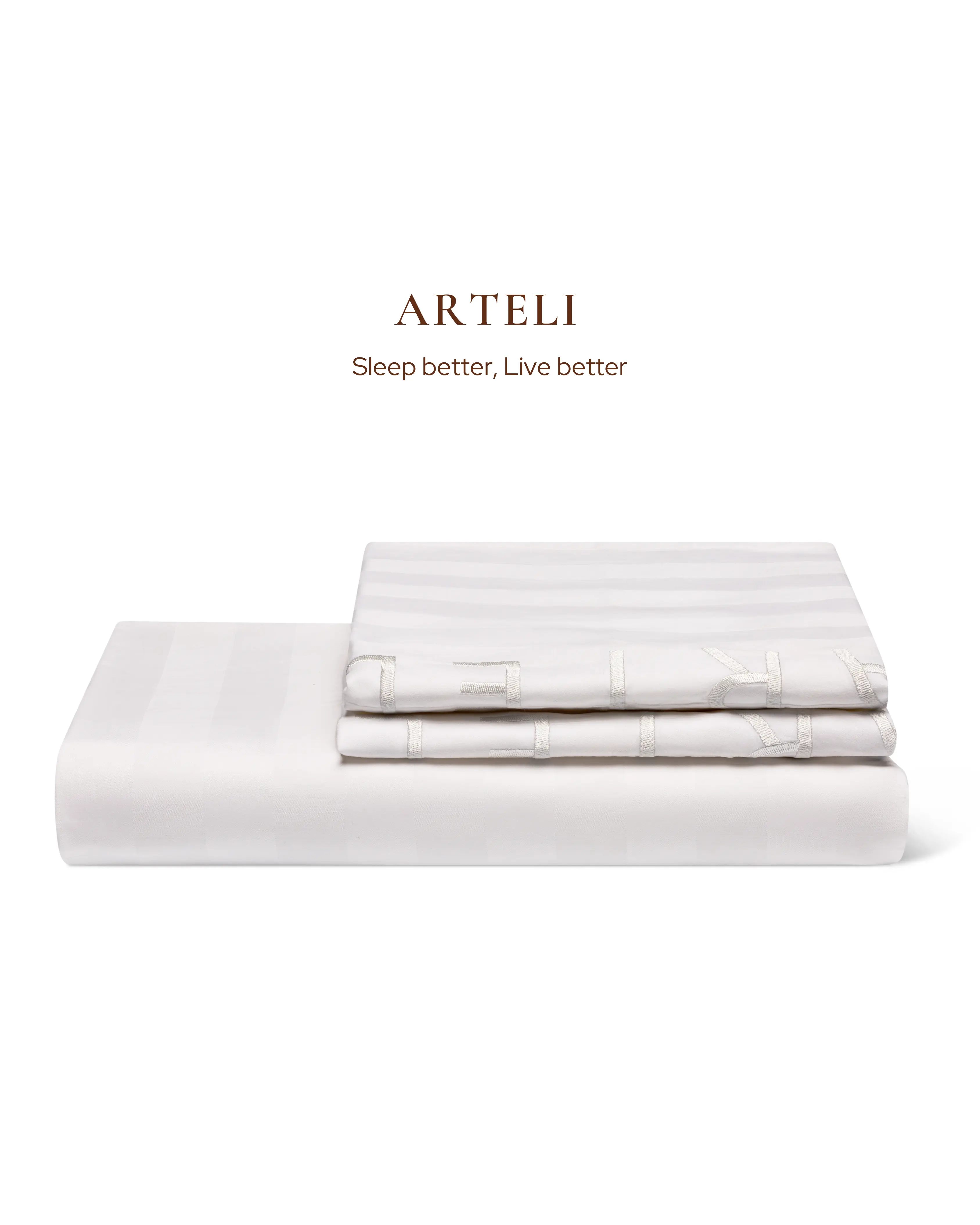 ARTELI Classic Cotton Bedding Set — White