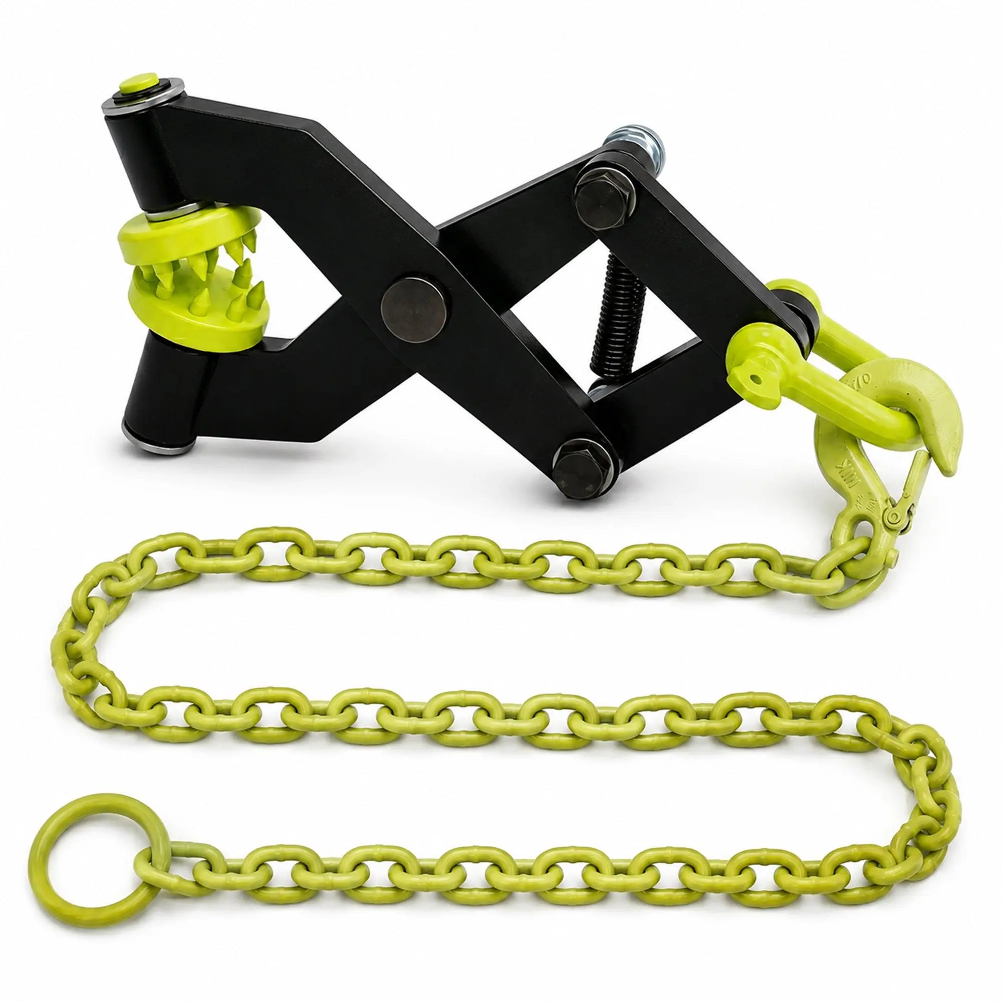 Brush Grubber BG-01 Original Brush Root Puller Remover Tool and BG-04 Tugger Chain