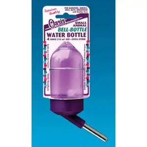 Oasis Bell-Bottle for Small Animals Purple