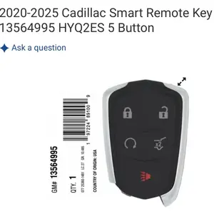 2020-2025 Cadillac Smart Remote Key 13564995 HYQ2ES 5 Button