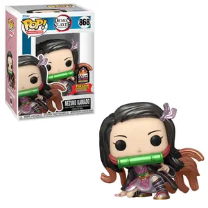 Funko POP! Demon Slayer: Kimetsu No Yaiba - Nezuko Kamado (Metallic Ver.) ToyStop 2022 LACC Exclusive Vinyl Figure #868