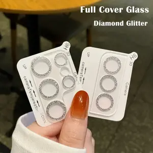 Lens Protection For Samsung Galaxy S25 S24 S23 Plus Ultra FE Camera Lens Protector Case Bling Glitter Diamond