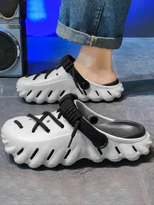 Unisex Sporty Quick Drying Slides, Casual Comfortable Breathable Slides, Fashionable Slides for Indoor & Outdoor Wear, Boy, Lightweight Breathable Slippers