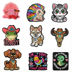 Silicone Beads Kit, 6 Counts/set Cute Animal Design Beads, DIY Jewelry Making Supplies, Beading Accessories for Bracelet & Necklace & Keychain, Make Bracelets