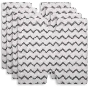 lammi Steam Mop Pad or  Genius Lit- Pro S5003D S5002Q S5003A S6001W S6001WM S6002 S6002C S6003D S6003 S3973 S3973D S3973WM Washable Steam Mop Replacement Mop Cloth, 4 Pack