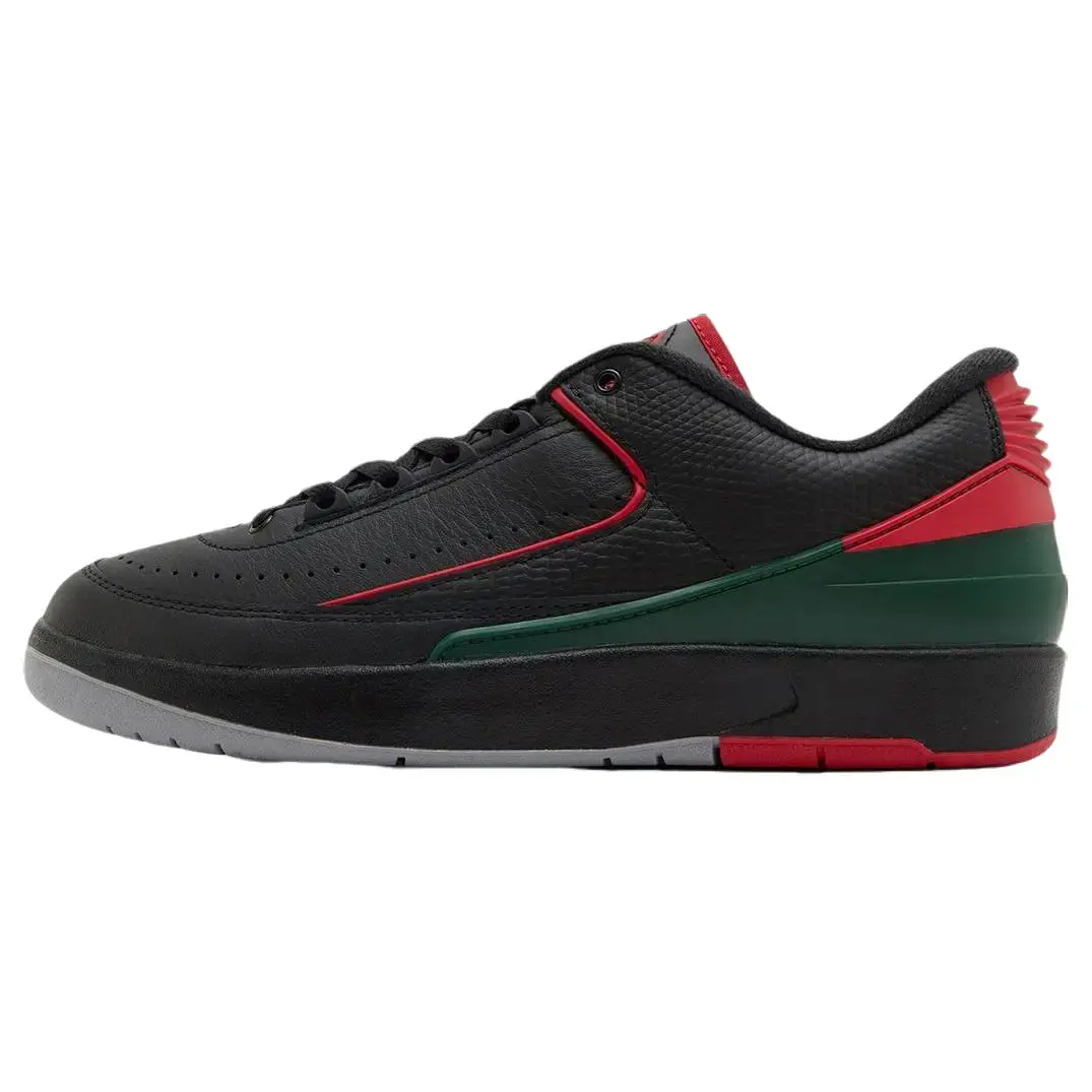 NIKE Men's Air Jordan 2 Retro Low 'Christmas' Sports Sneaker