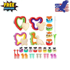 30 Pcs Sandwich Cutter and Sealer Set