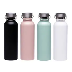 Stainless steel sports water bottle
