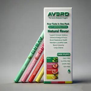 AVERO Herbal Aromatherapy Stick Thyme Mint Natural Essential Oil Diffusion Therapy Sleep Soothing Health Wellness