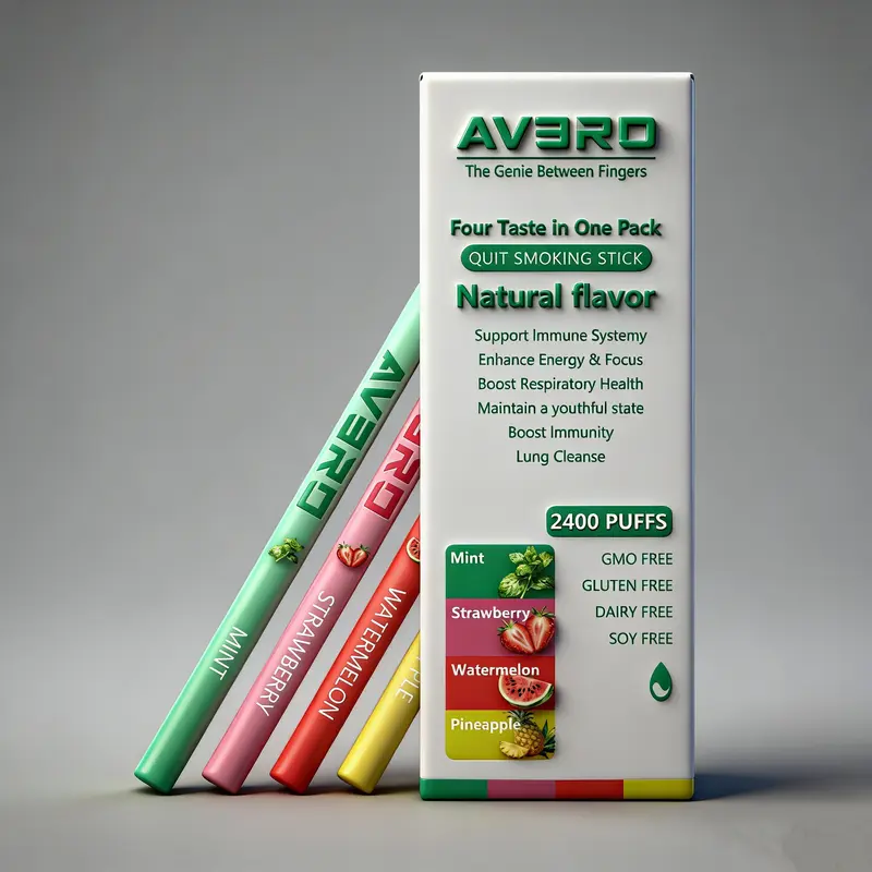 AVERO Herbal Aromatherapy Stick Thyme Mint Natural Essential Oil Diffusion Therapy Sleep Soothing Health Wellness