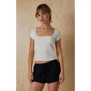 Your Favorite Women's Eyelet Shorts