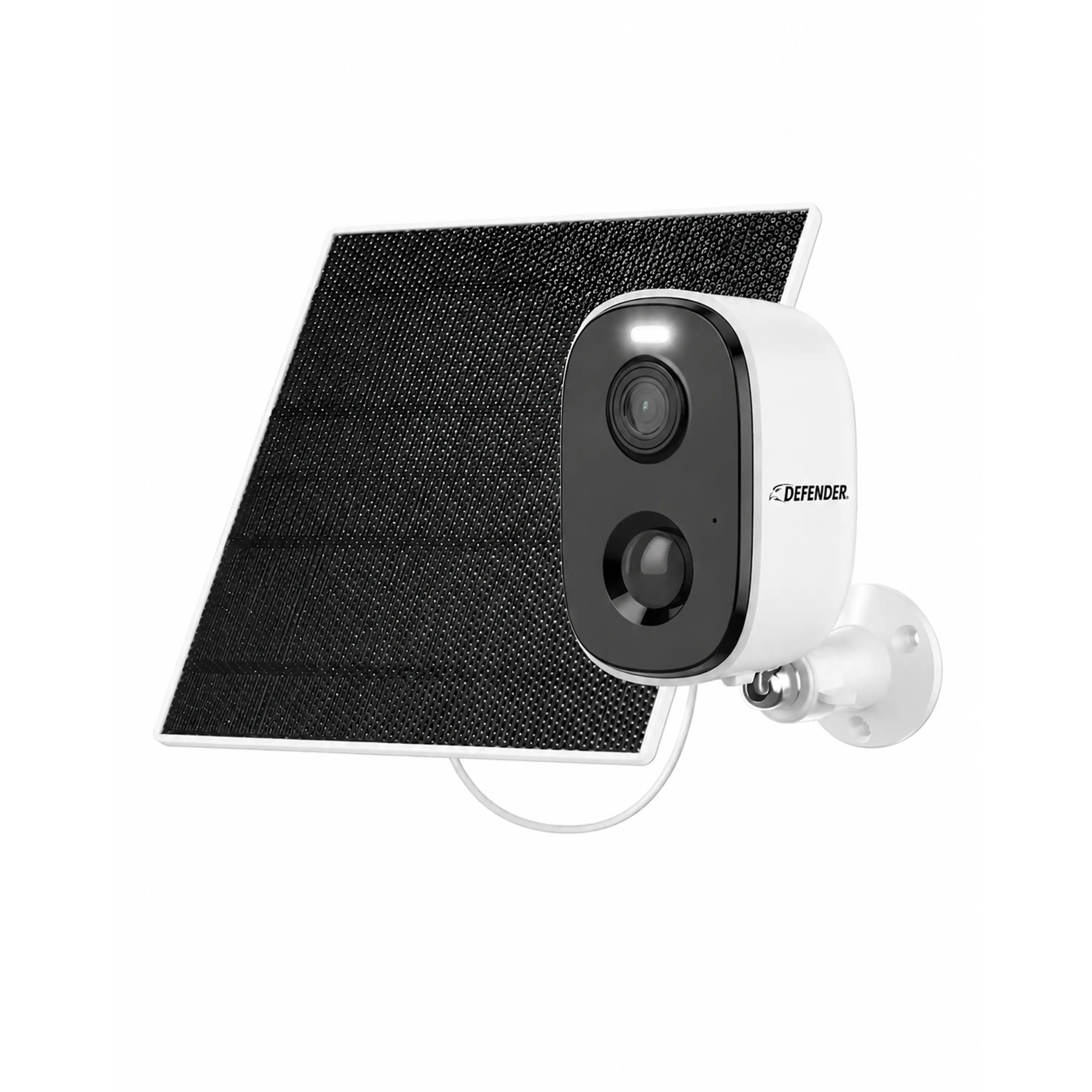 Defender AI 2.5K Solar GO 24/7 Recording (AOV) Wireless Battery Camera, AI Detection, Color Night Vision, Solar Panel