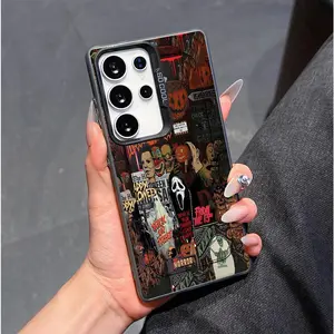 Michael Myers Ghostface Pumpkin Phone Case | Halloween | Cover For SAMSUNG GALAXY S22 S23 S24 S25 ULTRA PLUS Gift 214-04